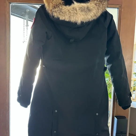 Canada Goose Leslie Parka Black Hooded Winter Coat - Picture 3 of 14